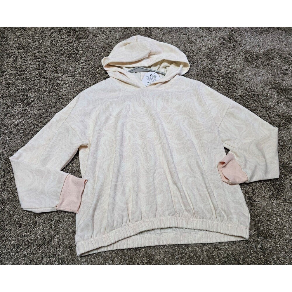NWT Girls Wonder Nation swirl lightweight hoodie size Large (10/12) plus